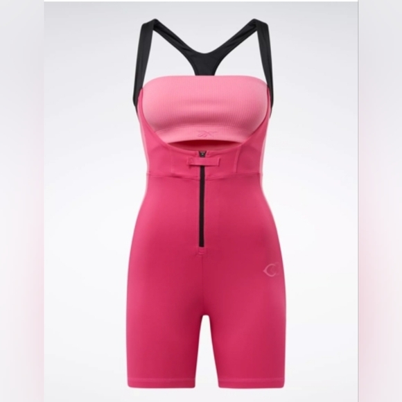 Reebok Other - Cardi B 2-in-1 Leotard Size Medium